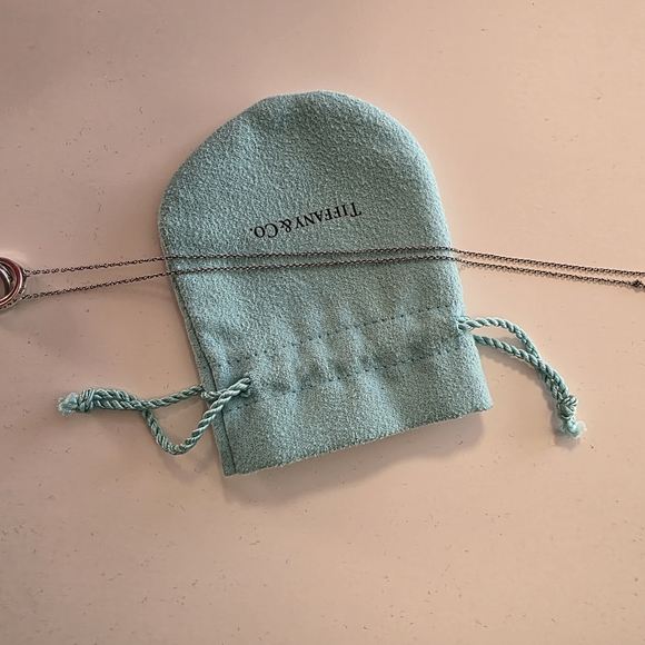 Tiffany 1837™ Interlocking Circles Pendant in Silver, Small - Picture 2 of 4